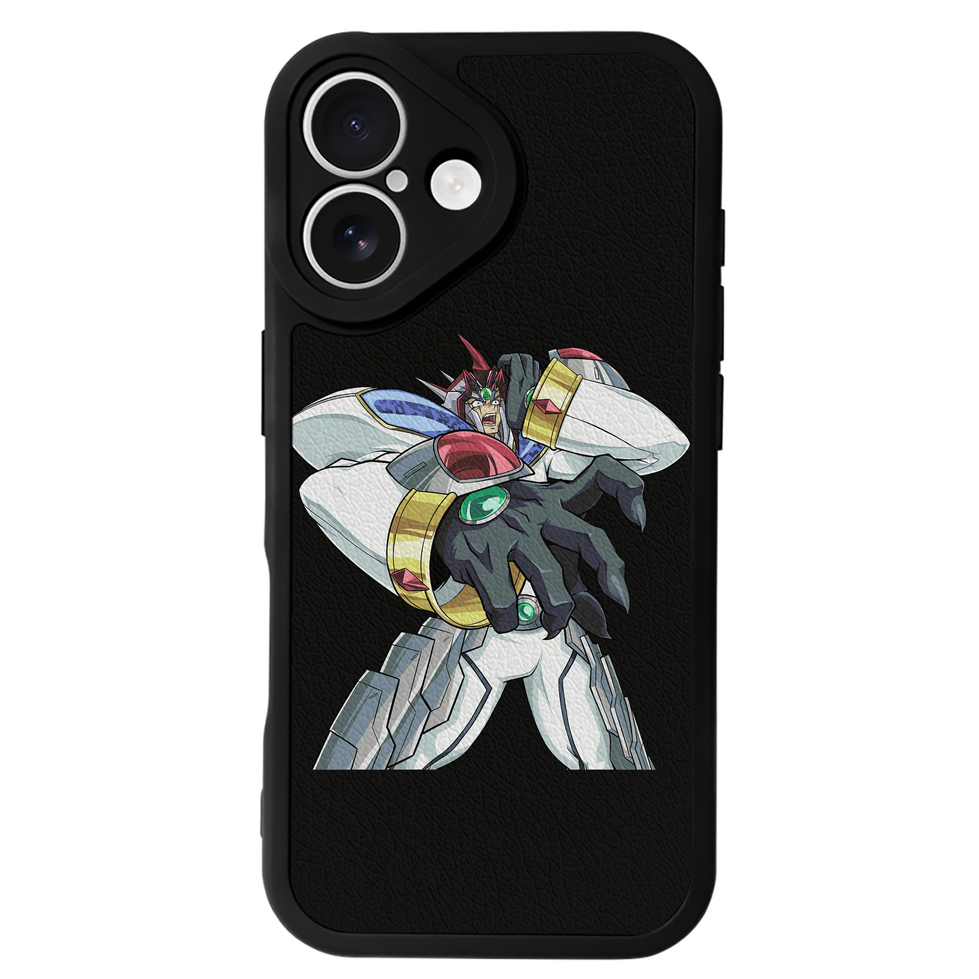 （画像用） 遊☆戯☆王 Yu-Gi-Oh! 【iPhone 16シリーズ対応】シリコンスマホケース（レザー調） 材質：シリコン